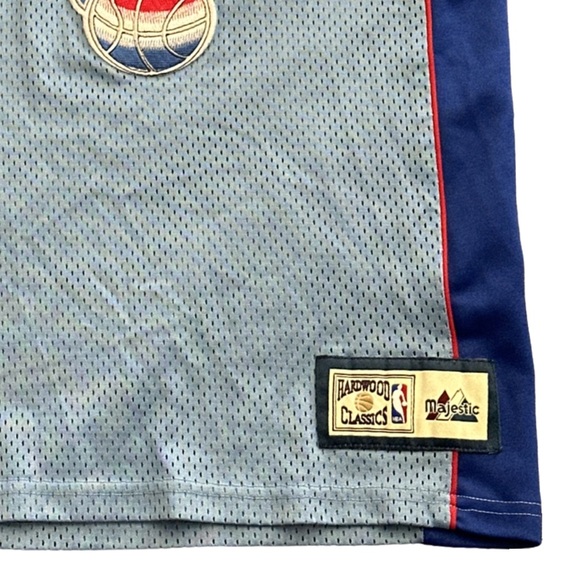 NBA MAJESTIC HWC youth NJ nets sewn basketball jersey, medium. - Picture 4 of 5